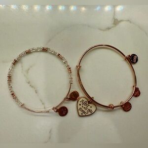 Alex & Ani Rose Gold Harry Potter Bracelet Set